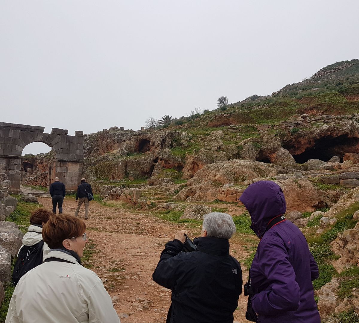 Gruppo nel deserto Algeria viaggio reale