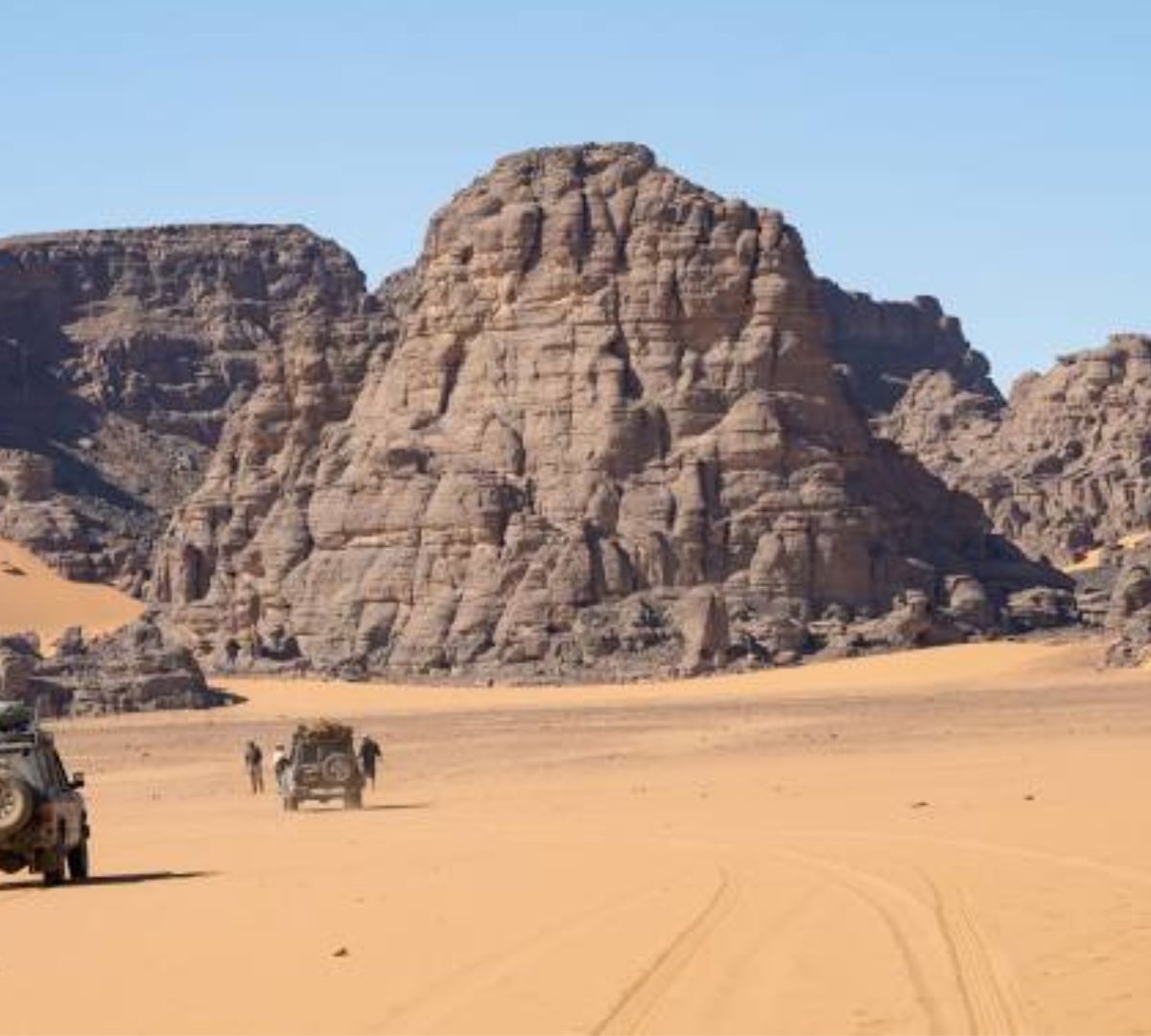 Sahara Algeria tramonto Djanet